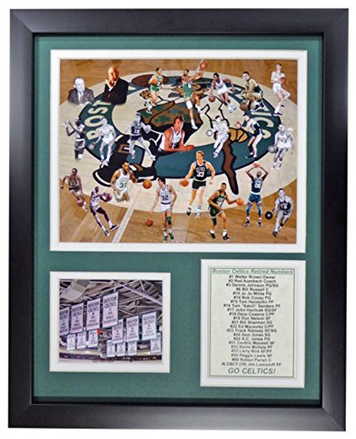 Legends Never Die NBA Boston Celtics All-Time Greats Framed Photo Collage 12 x 15 Legends Never Die NBA Boston Celtics All-Time Greats Framed Photo Collage 12 x 15