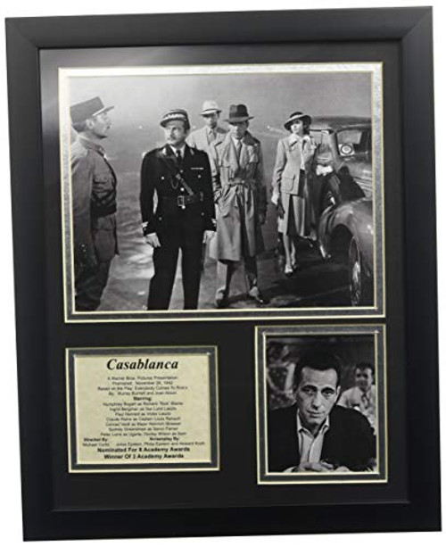 Casablanca 11 x 14 Framed Photo Collage by Legends Never Die Casablanca 11 x 14 Framed Photo Collage by Legends Never Die