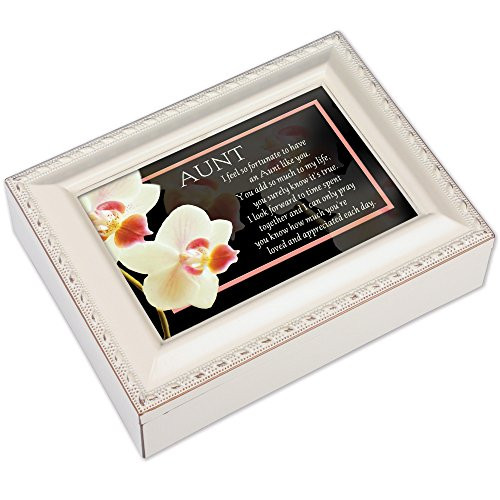 Aunt Ivory Music Box-Jewelry Box Plays Wind Beneath My Wings