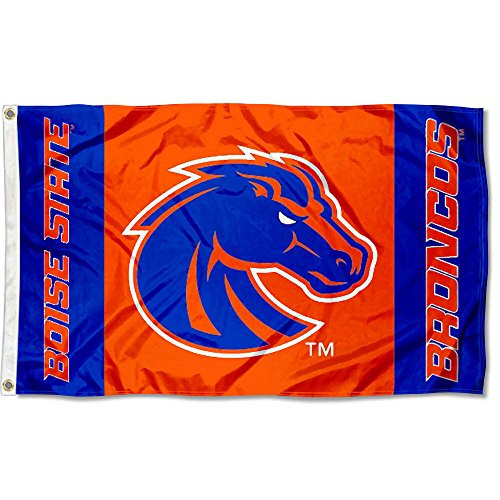 College Flags and Banners Co- Boise State Broncos Flag College Flags and Banners Co- Boise State Broncos Flag