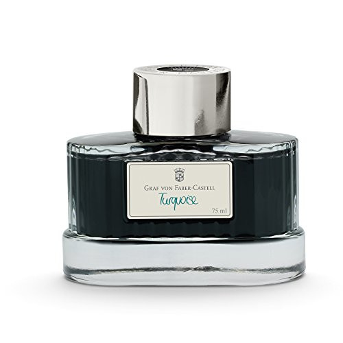 Faber-Castell GRAF 141010 Ink Glass 75 ml Turquoise