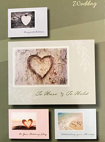 Wedding-To Have and To Hold Greeting Cards - KJV Scripture - -Box of 12-