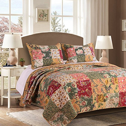 Greenland Home Antique Chic King Quilt Set