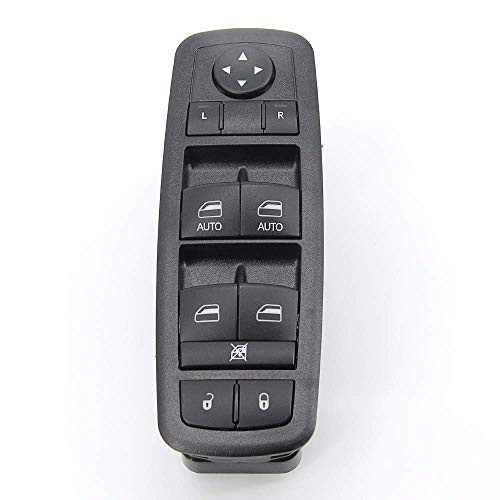 Front Driver Side Power Master Window Control Switch Replacement for 2007-2010 Dodge Nitro 2009-2010 Dodge Ram 1500 2010 Ram 2500 3500 2009-2012 Jeep
