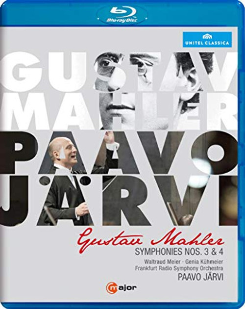 Mahler Symphonies  Nos- 3 and 4 -Blu-ray-
