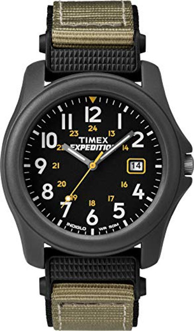 Timex Mens T42571 Expedition Camper Gray Nylon Strap Watch