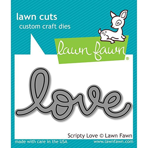 Lawn Fawn Scripty Love Lawn Cut Die Lawn Fawn Scripty Love Lawn Cut Die