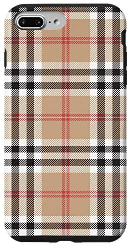 iPhone 7 Plus-8 Plus Checkered Plaid Flannel Gingham Pattern gifts Case