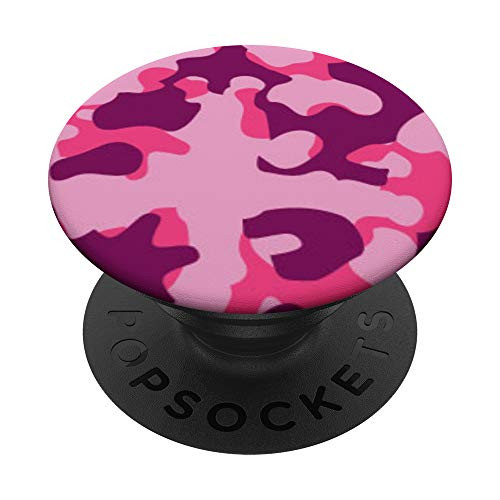 Outdoor Hunting Pink Camouflage Gift Men Women Gift PopSockets Grip and Stand for Phones and Tablets