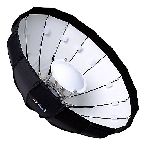 Fotodiox EZ-Pro 24in (50cm) Collapsible Beauty Dish Softbox with Profoto Speedring for Profoto Insert