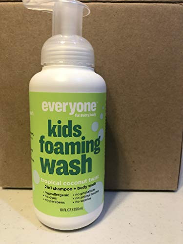 Everyone Tropical Coconut Twist 2 in 1 Kids Foaming Wash  10 Ounce - 1 each-