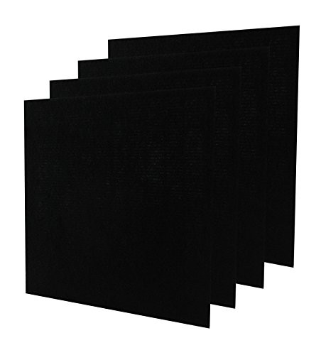 InvisiClean Replacement Activated Carbon Prefilter - 4 Pack - Compatible Aura IC-5018 and Sensa IC-5120 Air Purifiers