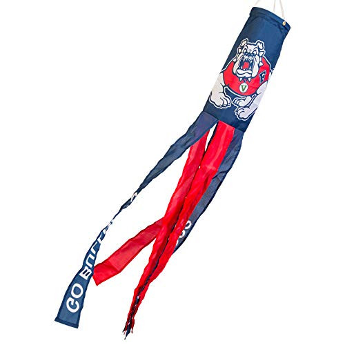 College Flags and Banners Co- Fresno State Bulldogs Windsock