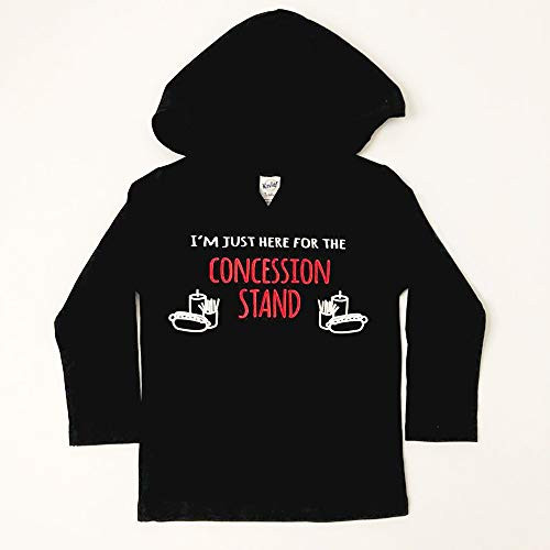 Im Just Here for the Concession Stand  Younger Sibling Sports Shirt  Loves Snacks Funny T-Shirt for Little Brother or Sister  Baseball Soccer Toddler Im Just Here for the Concession Stand  Younger Sibling Sports Shirt  Loves Snacks Funny T-Shirt for Little Brother or Sister  Baseball Soccer Toddler
