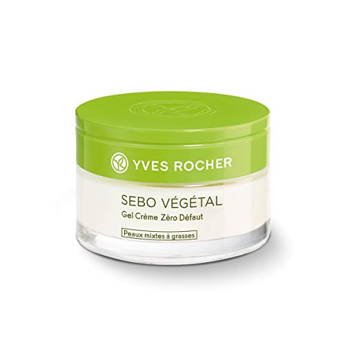 Yves Rocher Sebo Végétal Zero Blemish Face Gel Cream for Oily and Combination Skin 50ml jar Yves Rocher Sebo Végétal Zero Blemish Face Gel Cream for Oily and Combination Skin 50ml jar