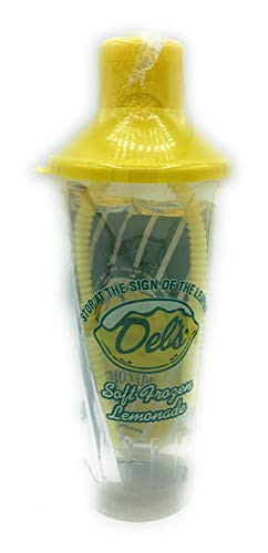 Dels Lemonade Shaker Gift Set with 2 Lemon and 2 Watermelon Packets