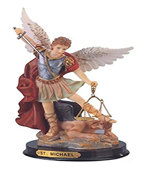 StealStreet SS-G-309-04 Saint Michael The Archangel Holy Figurine Religious Decoration 9 StealStreet SS-G-309-04 Saint Michael The Archangel Holy Figurine Religious Decoration 9