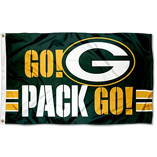 WinCraft Green Bay Packers Go Pack Go 3x5 Flag