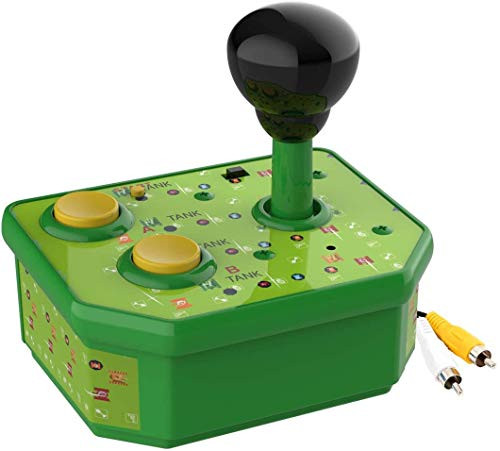 NBCP Handheld Games Console  Classic Mini Arcade Joystick Plug and Play Built-in 180 TV Video Games for Kids  Children Gift  Birthday Gift -AV Cable-