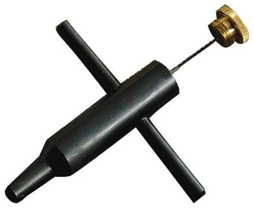 Traditions Performance Firearms Muzzleloader Nipple Wrench - Revolver  w-Nipple Pick  Black -A1260-