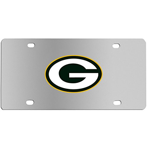 Siskiyou NFL Green Bay Packers Steel License Plate with Digital Graphics