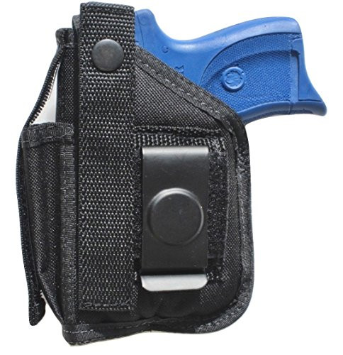 Holster for Ruger LC9  LC9s  EC9s and LC380 with Underbarrel Laser Mounted on Gun