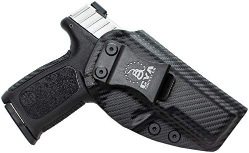 CYA Supply Co- Fits SandW SD9 VE and SD40 VE Inside Waistband Holster Concealed Carry IWB Veteran Owned Company -Carbon Fiber  041- SandW SD9 VE - SD40 VE-