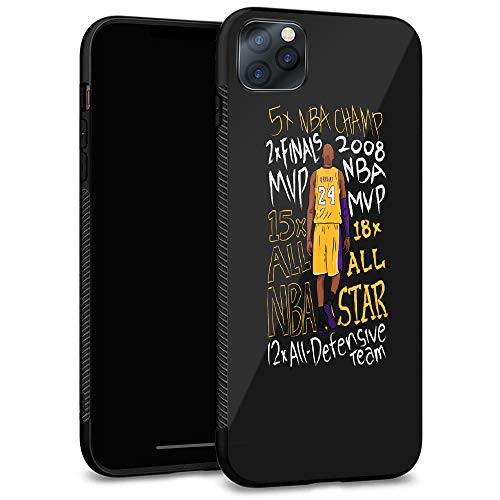 iPhone 11 Pro Max Case Basketball-285 Pattern Tempered Glass iPhone 11 Pro Max Cases for Girls Men Boy -Anti-Scratch- Fashion Pattern Design Cover Cas