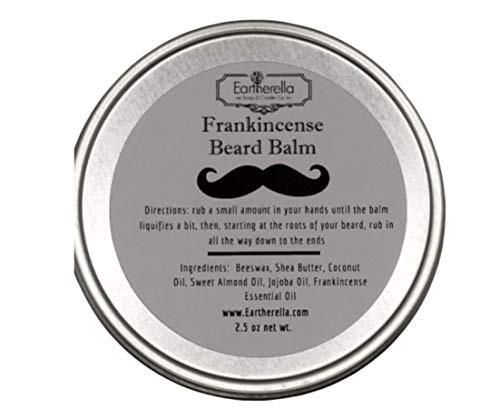 Mens FRANKINCENSE scented all natural BEARD BALM