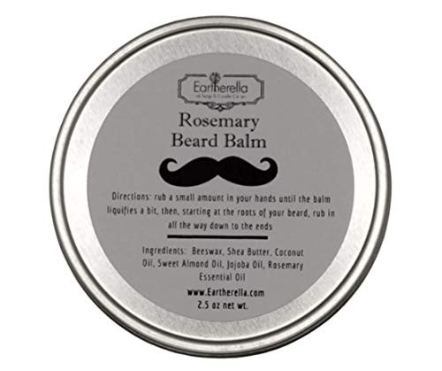 Mens ROSEMARY scented all natural BEARD BALM