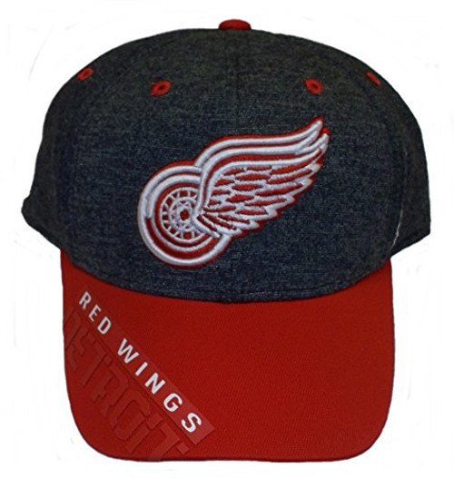 Reebok Detroit Red Wings Playoff Structured Flex Hat - M670Z -L-XL- Reebok Detroit Red Wings Playoff Structured Flex Hat - M670Z -L-XL-