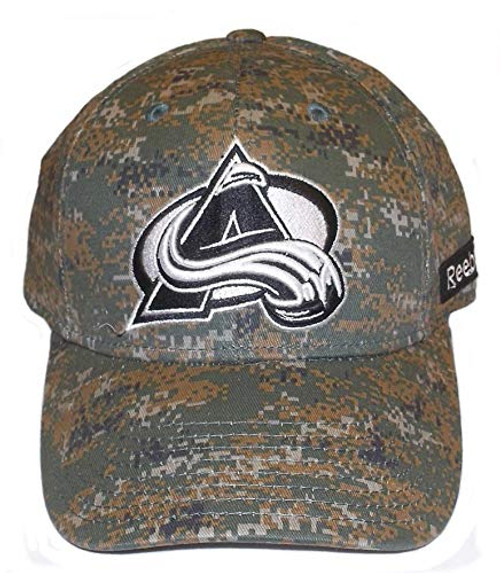Colorado Avalanche Structured Flex Digital Camo Hat Size Small-Medium - M400Z Colorado Avalanche Structured Flex Digital Camo Hat Size Small-Medium - M400Z