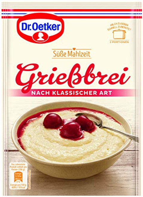 Dr- Oetker Suesse Mahlzeit Griessbrei -92g -