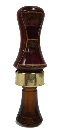 Classy Duck Calls 3l1bdr Pattern Solid Padauk Inlaid Hardwoods Double Reed