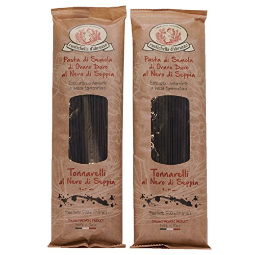 Tonnerelli di Nero  Rustichella Pasta Abruzzese