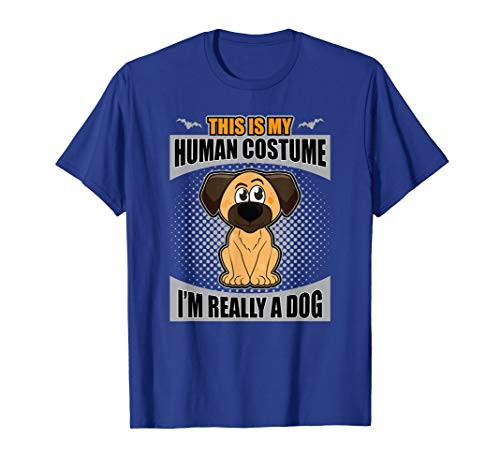 This Is My Human Costume Im Really A Dog Halloween T-Shirt This Is My Human Costume Im Really A Dog Halloween T-Shirt