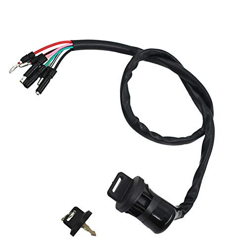 CQYD New Ignition Key Switch for 1986 1987 Honda TRX350 ATV Fourtrax Parts F57