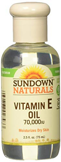 Sundown Naturals Vitamin E Oil 2-50 oz -Packs of 3-