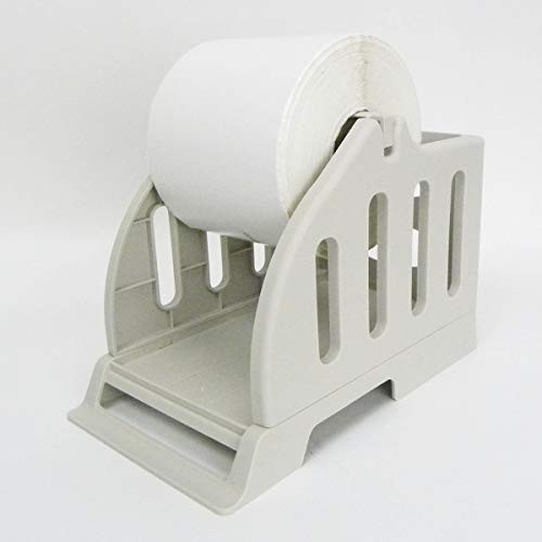 EEkiimy External Plastic Roll Label Paper Holder for Desktop Thermal Barcode Printer Label Paper Holder Thermal Sticker Label Printer for Delivery  Su