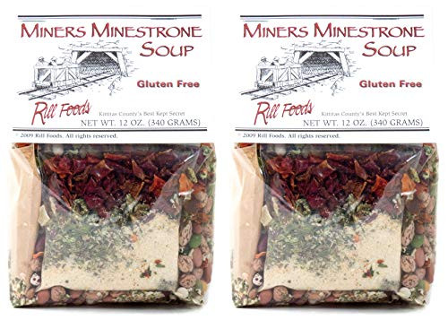 Rill Foods Miners Minestrone Soup Mix 11 oz each -2-Pack-