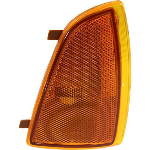 DAT AUTO PARTS Front Side Marker Corner Light Replacement for 94-97 Chevrolet S10 Pickup Blazer Corner of Fender GM2551140 Right Passenger Side Sealed