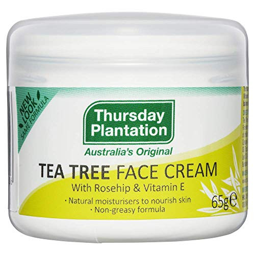 Thursday Plantation Tea Tree Face Cream with Rosehip and Vitamin E - 65 g