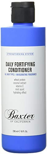 Baxter of California Daily Fortifying Conditioner for Men - All Hair Types - Moisturizes and Detangles - Fresh Mint Scent - 8 oz-