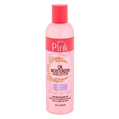 Lusters Pink Oil Moisturizer Hair Lotion Aloe Vera and Jojoba Oil 8 oz - Pack of 2-