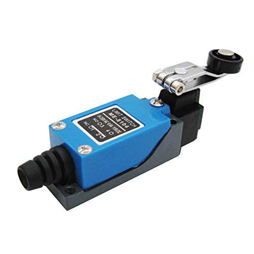 Twidec-for CNC Mill Rotary Adjustable Roller Lever Arm Revolving Momentary Limit Switch NC-NO ME-8104