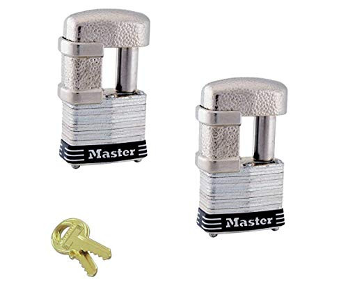Master Lock - -2- Keyed Alike Trailer and Multi Purpose Padlocks  37KA-2
