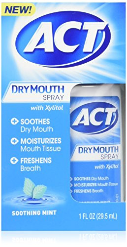 ACT Dry Mouth Spray 1 oz (Pack of 2)