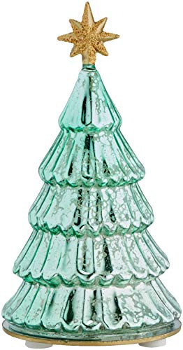 Lenox 883172 Radiant Light Lit Mercury Glass Pine Tree