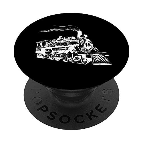 Locomotive Railroad Engineer Train Steam Engine PopSockets Grip and Stand for Phones and Tablets Locomotive Railroad Engineer Train Steam Engine PopSockets Grip and Stand for Phones and Tablets