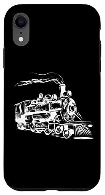 iPhone XR Locomotive Railroad Engineer Train Steam Engine Case iPhone XR Locomotive Railroad Engineer Train Steam Engine Case
